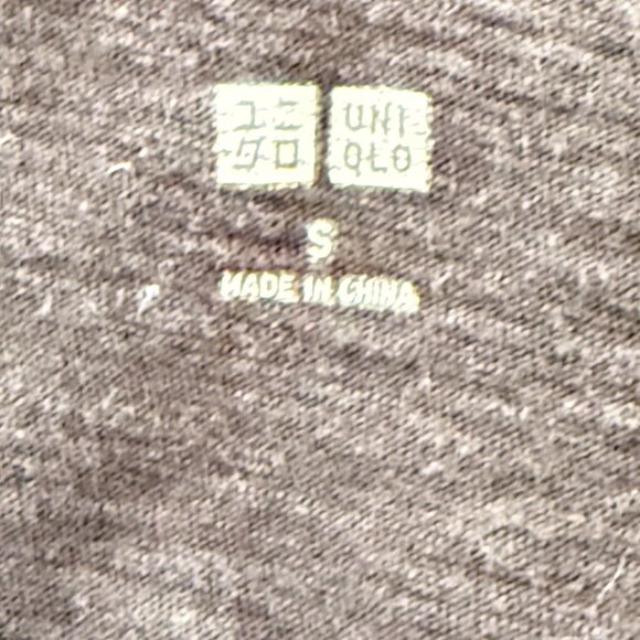 $999 Authentic 3 of THREE DOTS-CLU-UNIQLO Black Gray Sleeveless Top Dress Sz.S - Picture 11 of 12